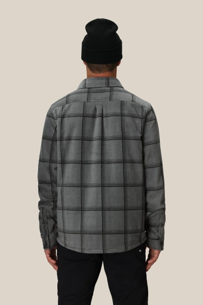Koszula Termoaktywna 686 Sierra Fleece Flannel Rhino Gray Plaid
