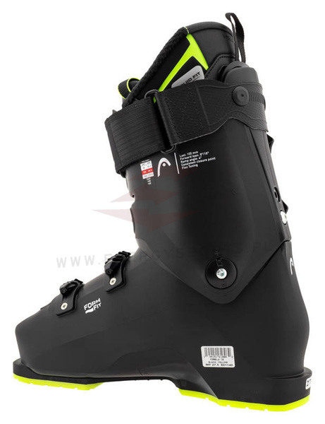 Męskie buty narciarskie Head Formula RS 130 GW Black/Yellow 2022/23
