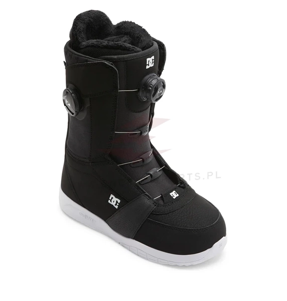 Damskie buty snowboardowe DC Lotus Black/White/Black ADJ0100033 2024/25
