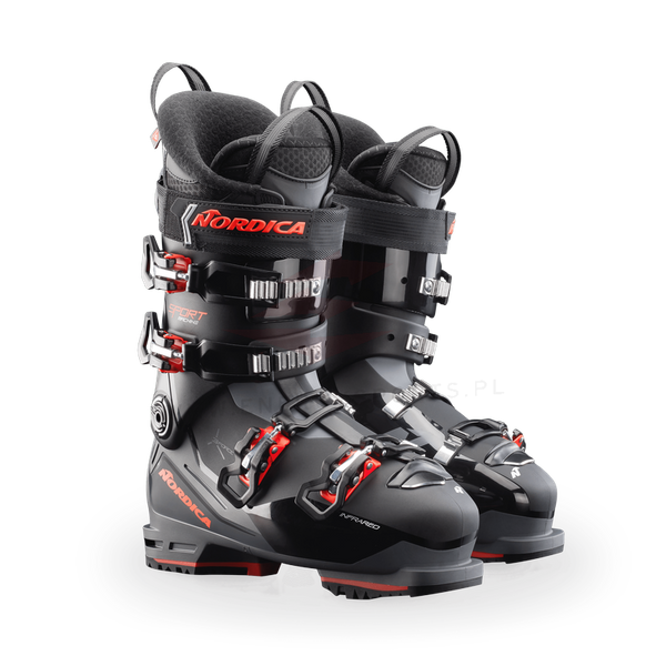 Buty narciarskie Nordica Sportmachine 3 100 (Black-Grey-Red) 2024/25