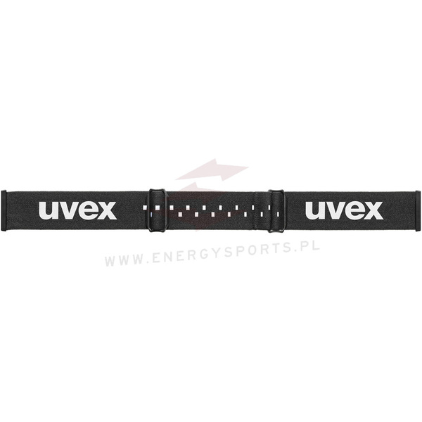 Gogle juniorskie Uvex Pwdr FM Black Matte Silver 2024/25