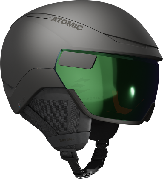 Kask Atomic REVENT GT AMID VISOR HD Black