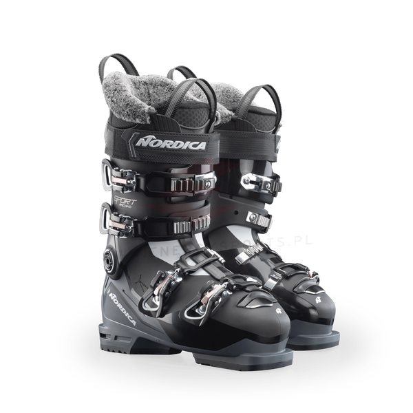 Damskie buty narciarskie Nordica Sportmachine 3 75W (Black-Anthracite-Pink) 2023/24