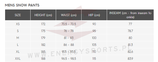 Spodnie Quiksilver Mission GTX EQYTP03161 KVJ0 2023/24
