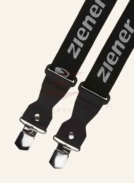 Ziener Szelki BRACES CLIP Black