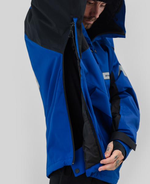 Kurtka Beyond Medals Retro Anorak 2L Blue