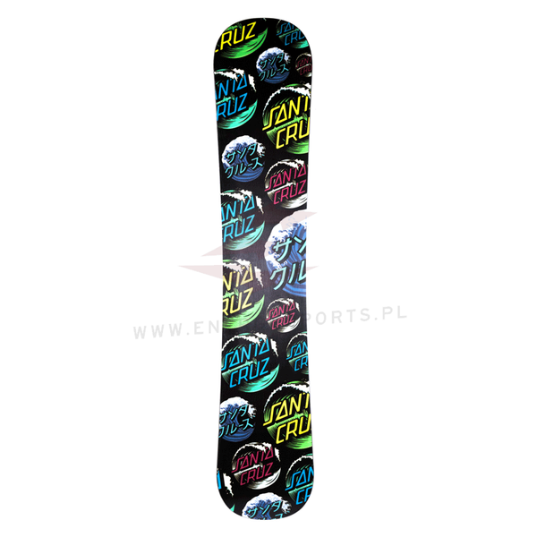 スノーボード SANTACRUZ boards DECAL 149cm Deska snowboard Santa
