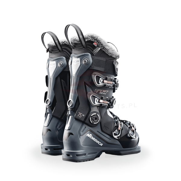 Damskie buty narciarskie Nordica Sportmachine 3 75W (Black-Anthracite-Pink) 2023/24