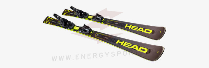 Narty zjazdowe HEAD Supershape e. Speed PRD 12 Blk/Nge 2023/24