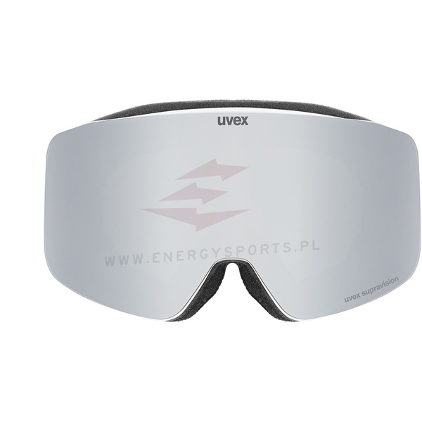 Gogle juniorskie Uvex Pwdr FM Black Matte Silver 2024/25