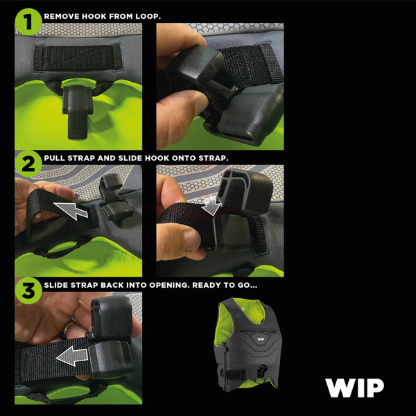 Kamizelka Kamizelka Forward WIP Wing Neo Green 2024