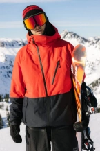 Kurtka 686 Hydra Themagraph True Red Colorblock