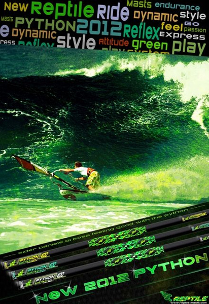 Super lekki maszt REPTILE RDM Python C80%