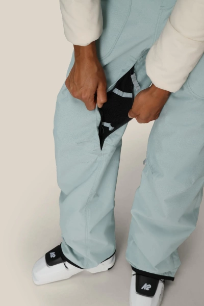 Spodnie 686 Black Magic Insulated Bib Dusty Marine Dobby