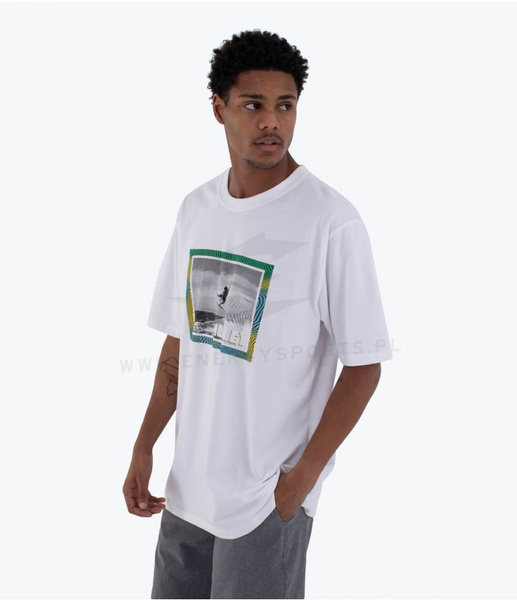 Hurley T-Shirt Aerial White 2025