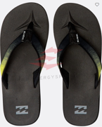 Billabong Klapki All Day Woven N5FF08 NEON YELLOW 2019