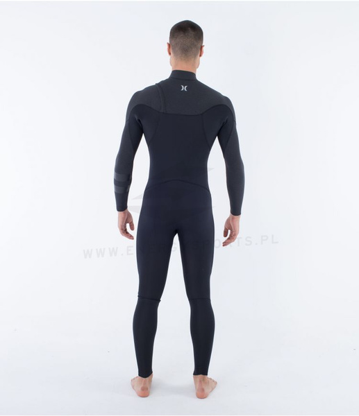 Pianka Hurley plus Sleeve Texture 4/3 Black FZ 2025