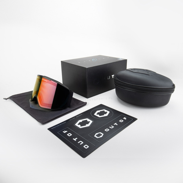 Gogle elektroniczne Out Of ELECTRA 3 Black IRID Red