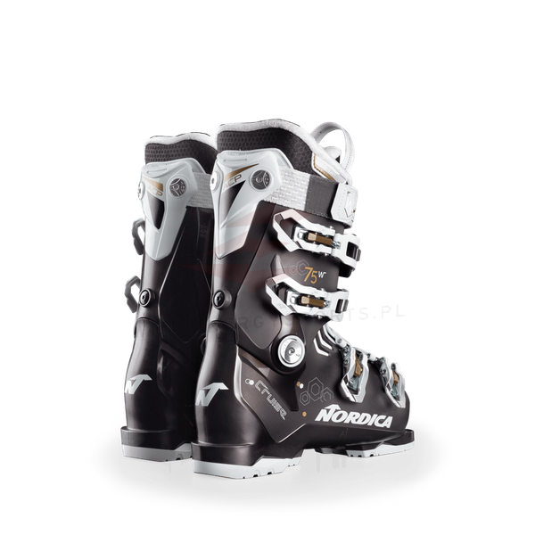 Damskie Buty narciarskie Nordica Cruise 75W Black/White/Bronze 2022/23