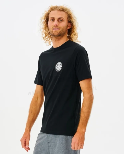 Rip Curl Surf Tee Icons Of Surf Black