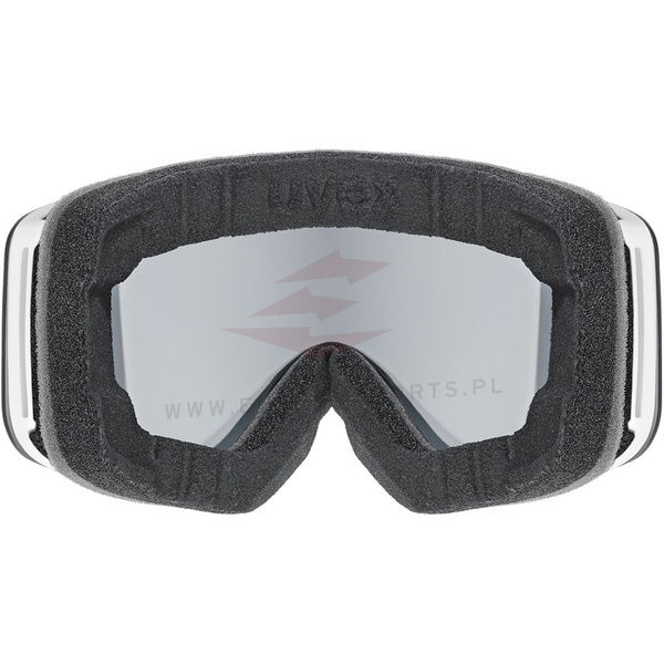 Gogle juniorskie Uvex Pwdr FM Black Matte Silver 2024/25