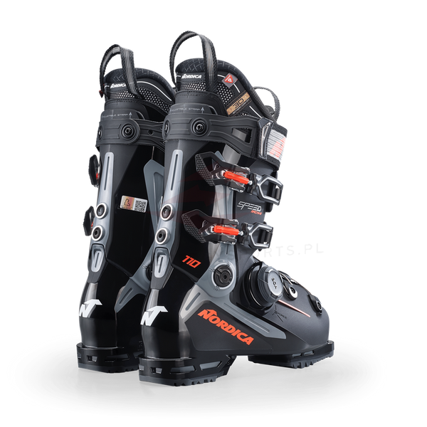 Buty narciarskie Nordica SpeedMachine 3 Boa 110 (Black/Grey/Red)
