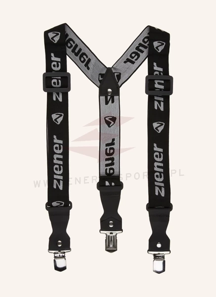 Ziener Szelki BRACES CLIP Black