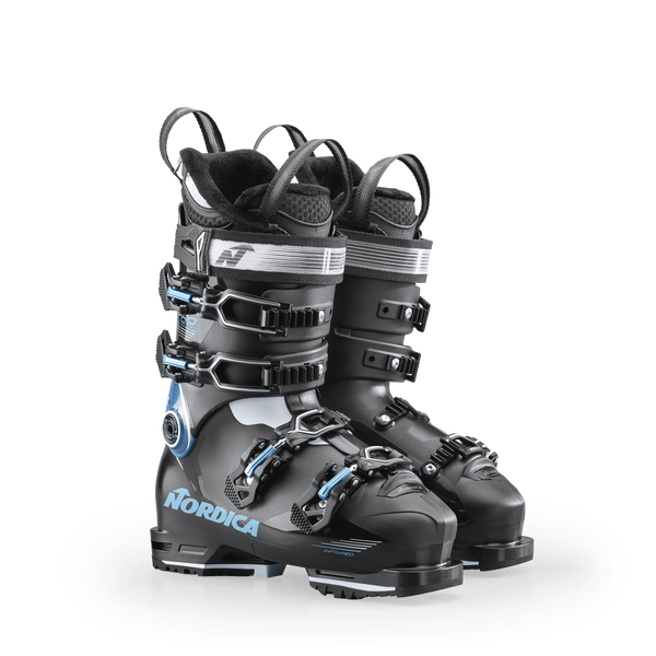 Damskie buty narciarskie Nordica Promachine 95W (Black/Light Blue/White)