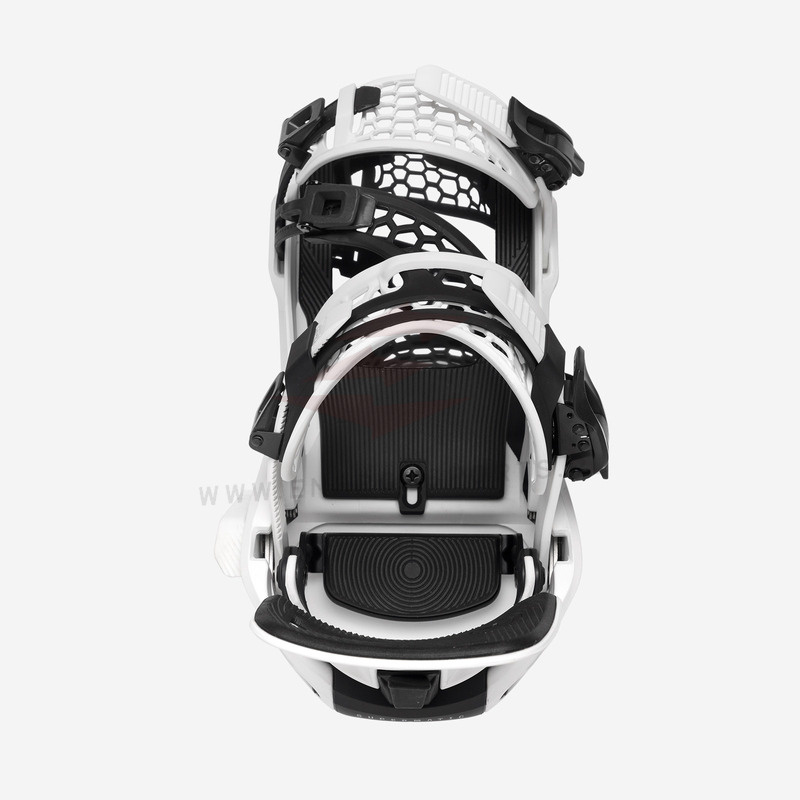 M　最新2024-2025 NIDECKER SUPERMATIC Wiązania snowboardowe Nidecker Supermatic Black 2025