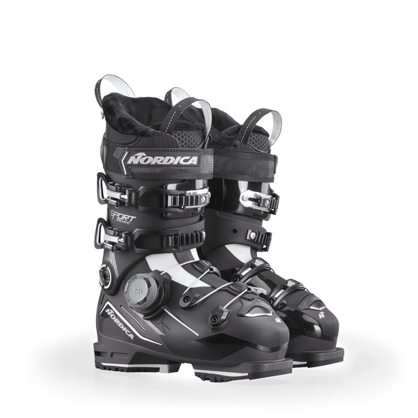 Buty narciarskie Nordica Sportmachine 3 95 W BOA (Black/Purple Irid/White)