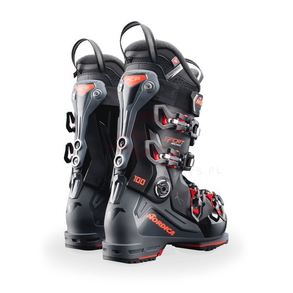 Buty narciarskie Nordica Sportmachine 3 100 (Black-Grey-Red) 2024/25