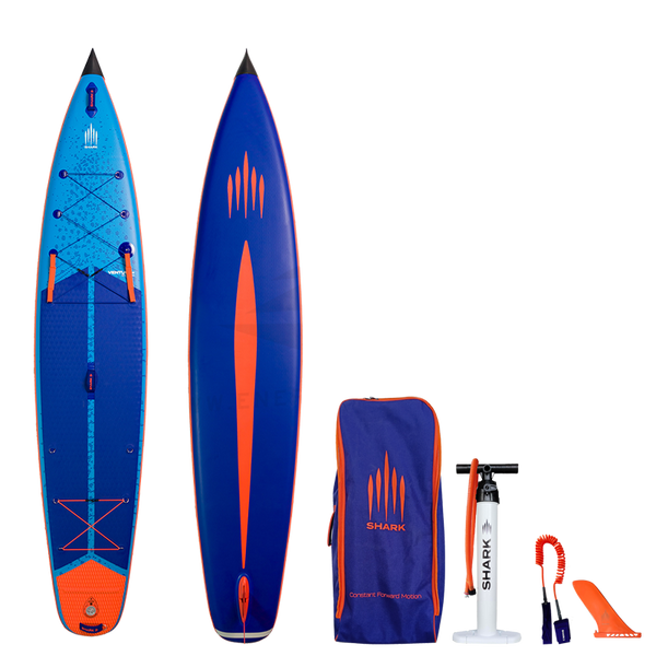 ZESTAW Shark Sup Venture Plus touring 14'0 x 30 x 6 2025 + wiosło