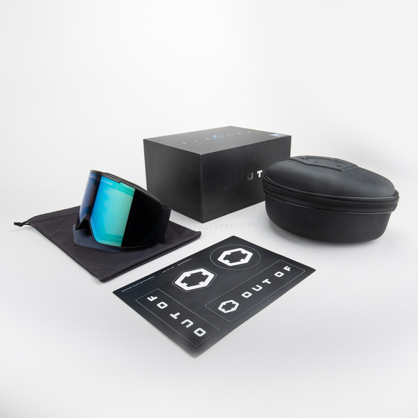 Gogle elektroniczne Out Of ELECTRA 3 Black IRID Green