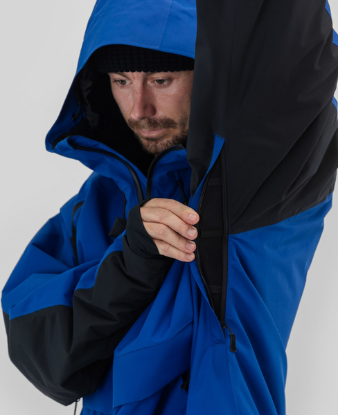 Kurtka Beyond Medals Retro Anorak 2L Blue