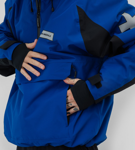 Kurtka Beyond Medals Retro Anorak 2L Blue