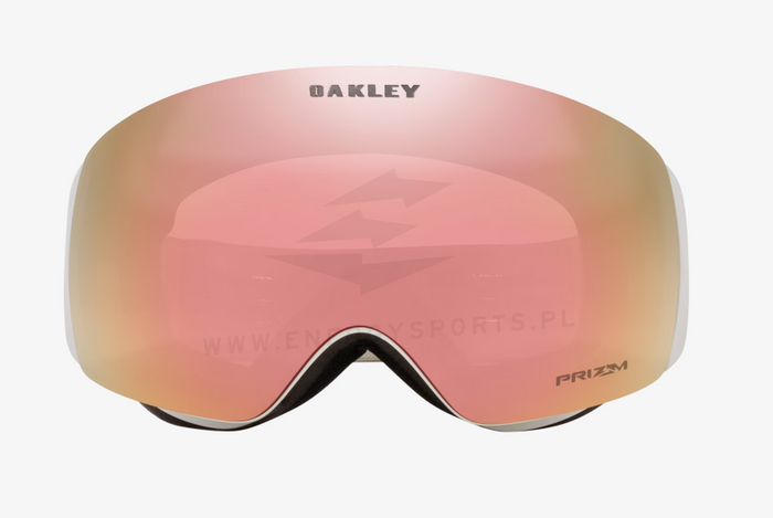 Gogle Oakley Flight Deck M Matte Cool Grey, Prizm Rose Gold Iridium Lenses,