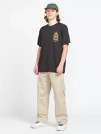T-Shirt Volcom Skate Vitals A4312402 STEALTH 2024