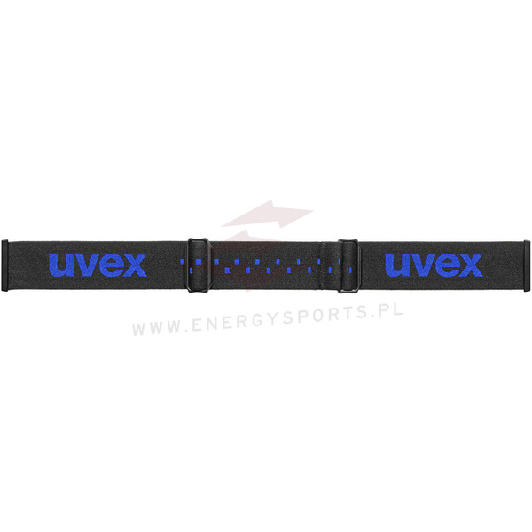 Gogle juniorskie Uvex Pwdr FM Black Matte Blue 2024/25