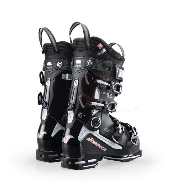 Damskie buty narciarskie Nordica Speedmachine 3 85W (Black/White/Pink) 2024/25