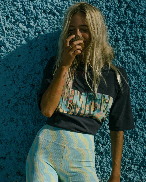 Billabong T-Shirt Waves For Dayz A3SS15BIP2 Black 2022