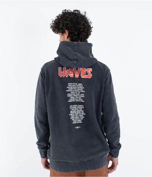 Bluza Hurley Wave Addiction Stone Grey 2025