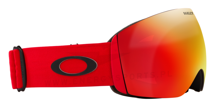 Gogle Oakley Flight Deck L Matte Redline, Prizm Snow Torch Iridium