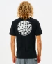 Rip Curl Surf Tee Icons Of Surf Black