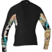 Bluza O'neill Bahia Full Zip 1/0,5mm Black/Mikah Floral