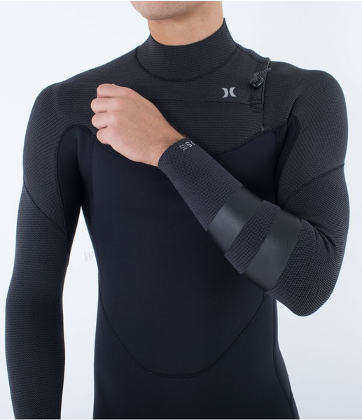 Pianka Hurley plus Sleeve Texture 4/3 Black FZ 2025