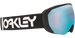 Gogle Oakley Flight Path L Matte Black, Prizm Snow Argon Iridium