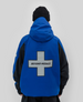 Kurtka Beyond Medals Retro Anorak 2L Blue