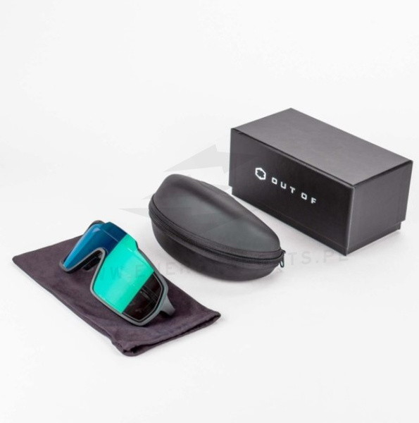 Okulary Out Of Bot 2+ Adapta Black IRID Green